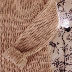 Cozy knit turtle neck